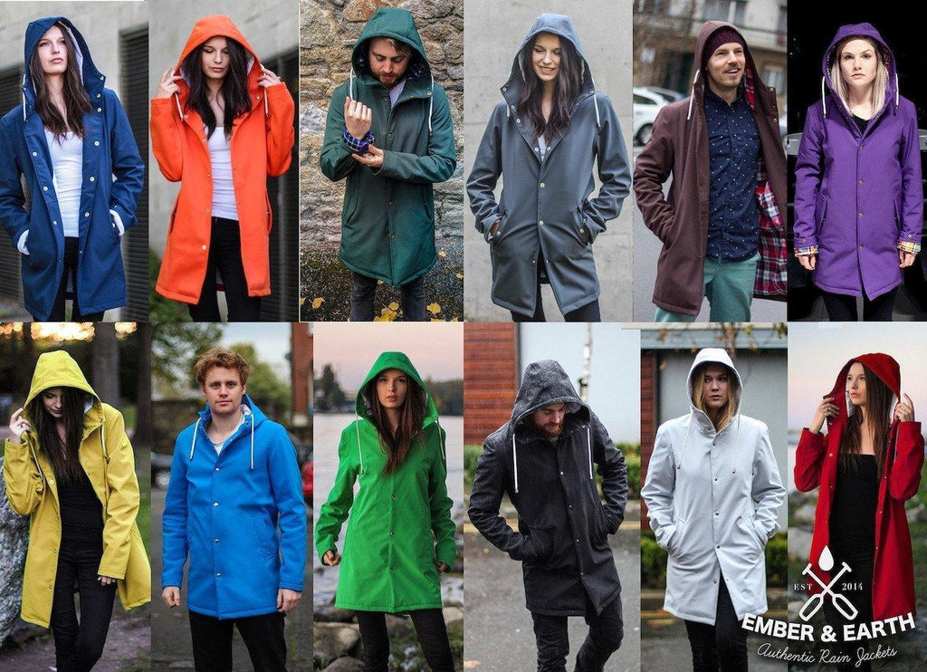 Raincoats Types and their Varieties | Ember&Earth Rainwear