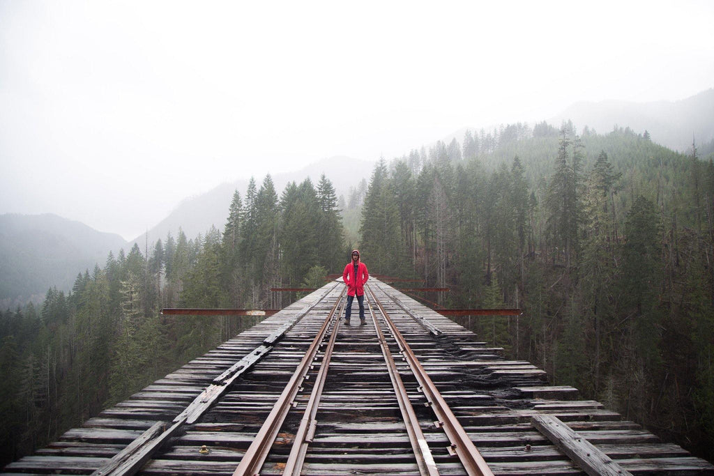 A Weekend Away - The Search for the Vance Creek Bridge | Ember&Earth Rainwear