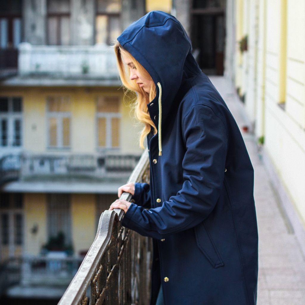 Navy | The Ambitious - Ember&Earth Rainwear