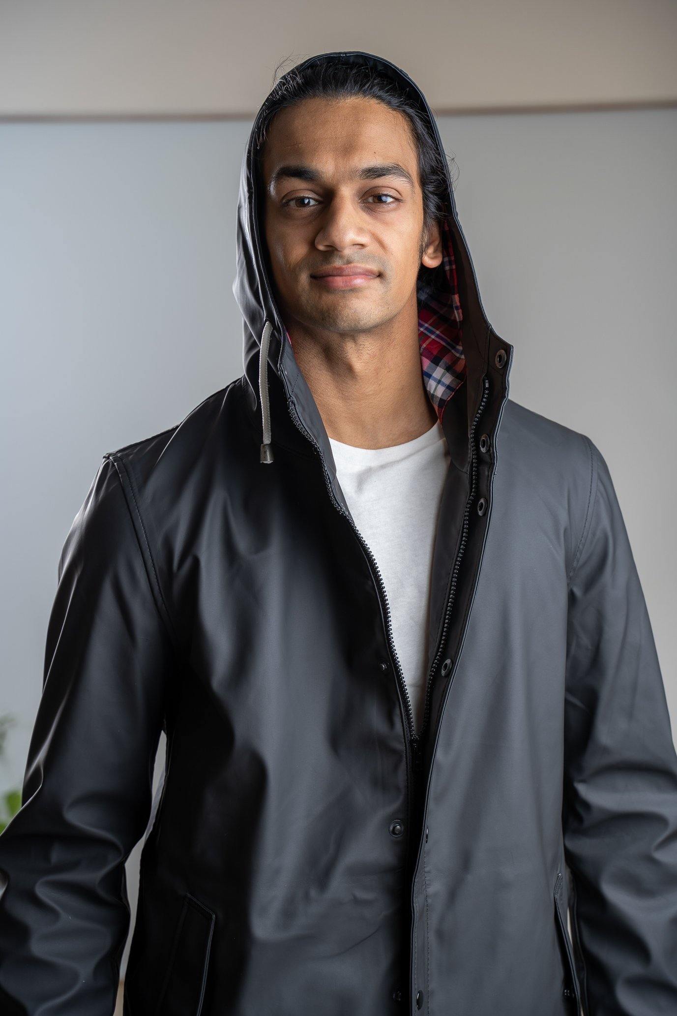 Rubberised Edition - Black - Ember&Earth Rainwear
