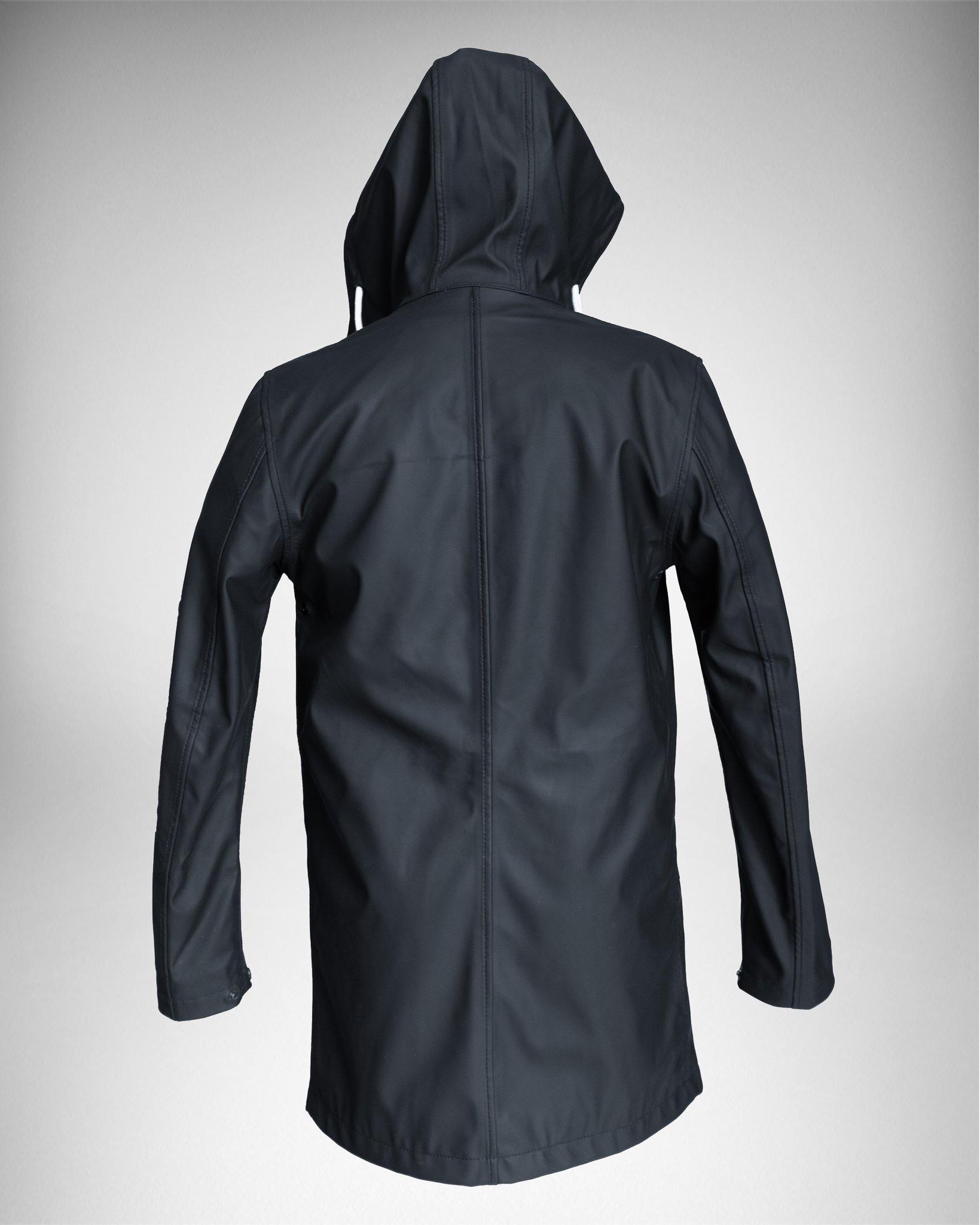 Rubberised Edition - Black - Ember&Earth Rainwear