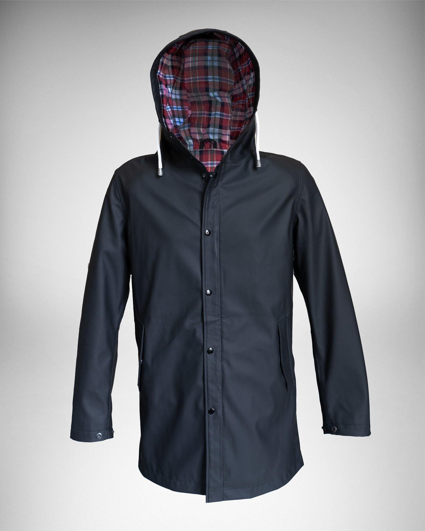 Rubberised Edition - Black - Ember&Earth Rainwear